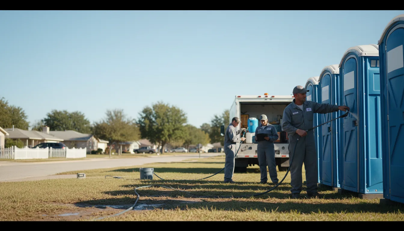 Long-Term Portable Toilet Rental in Mulberry, AR near me